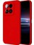 Newface Xiaomi Mi 14T Pro Kılıf Nano Içi Kadife Silikon - Kırmızı 1