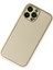 Newface iPhone 13 Pro Kılıf Coco Deri Silikon Kapak - Gold 3