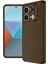 Newface Xiaomi Redmi Note 13 Pro 4g Kılıf Auto Focus Karbon Kapak - Kahverengi 1