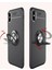 Newface iPhone Xs Max Kılıf Range Yüzüklü Silikon - Mavi 3