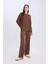 Bürümcük Pantolon Wide Leg Geniş Bol Paça Esnek Belli C0200AX24AU 3