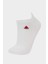 Kadın Nakışlı 3'lü Pamuklu Patik Çorap 2