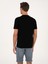 Erkek Siyah Regular Fit Baskılı Bisiklet Yaka T-shirt 50311681-VR046 5