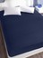 Çarşaf Stripe Saten Düz Lastikli Çift Kişilik 5