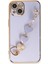 Newface iPhone 14 Kılıf Esila Silikon - Lila 2