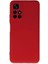 Newface Xiaomi Redmi Note 11T Kılıf Nano Içi Kadife Silikon - Kırmızı 1
