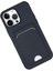 Newface iPhone 14 Pro Kılıf Kelvin Kartvizitli Silikon - Lacivert 2