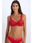 Telli Dantelli Kırmızı Tişört Bra-Fall in Love E2306AX24AU 3