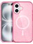 Joko Apple iPhone 16 Star Magsafe Kapak - Pembe 2