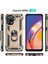 Newface Oppo Reno 5 Lite Kılıf Sofya Yüzüklü Silikon Kapak - Gold 3