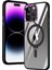 Newface iPhone 15 Pro Max Kılıf Mudo Magneticsafe Standlı Kapak - Siyah 1