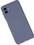 Newface Samsung Galaxy A04E Kılıf Nano Içi Kadife Silikon - Gri 3