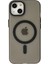 Newface iPhone 15 Kılıf Lodos Magneticsafe Mat Kapak - Siyah 1