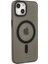 Newface iPhone 15 Kılıf Lodos Magneticsafe Mat Kapak - Siyah 2
