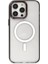 Newface iPhone 14 Pro Max Kılıf Dinamik Magneticsafe Silikon - Siyah 2
