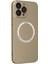 Newface iPhone 14 Pro Max Kılıf Jack Magneticsafe Lens Silikon - Gold 2