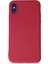 Newface iPhone x Kılıf First Silikon - Fuşya 1