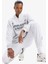 Fit Oversize Geniş Kalıp Dik Yaka Slogan Baskılı Sporcu Sweatshirt D7754AX25SP 3