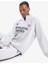 Fit Oversize Geniş Kalıp Dik Yaka Slogan Baskılı Sporcu Sweatshirt D7754AX25SP 4