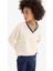 DeFacto Fit Oversize Geniş Kalıp V Yaka Baskılı Sporcu Sweatshirt D7135AX25SP 1