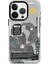 Keep Off iPhone 15 Pro Max Map Magsafe Kapak - Snowfield 1