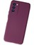 Newface Tecno Camon 18 Kılıf First Silikon - Mor 3