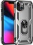 Newface iPhone 14 Plus Kılıf Sofya Yüzüklü Silikon Kapak - Gümüş 1