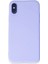 Newface iPhone x Kılıf First Silikon - Lila 1