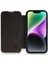 Newface iPhone 14 Pro Max Kılıf Dolpin Kapaklı - Siyah 1