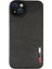 Newface iPhone 14 Plus Kılıf Loop Deri Silikon - Siyah 1