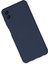 Newface Samsung Galaxy A04E Kılıf Nano Içi Kadife Silikon - Lacivert 3