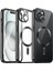 Newface iPhone 15 Kılıf Kross Magneticsafe Kapak - Siyah 1