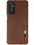 Newface Samsung Galaxy M52 5g Kılıf Loop Deri Silikon - Kahverengi 1