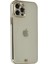 Newface iPhone 12 Pro Max Kılıf Liva Taşlı Silikon - Beyaz 2