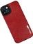 Newface iPhone 14 Plus Kılıf Loop Deri Silikon - Kırmızı 3