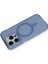 Joko iPhone 15 Pro Frost Standlı Magsafe Kapak - Sierra Blue 3