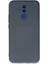 Newface Huawei Mate 20 Lite Kılıf Nano Içi Kadife Silikon - Gri 1