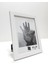 Elite Fotoğraf Çerçevesi Gerçek Camlı Masaüstü Ayaklı Duvara Asılabilir 15X21 cm Beyaz Renk 1 Adet 1