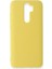 Newface Xiaomi Redmi Note 8 Pro Kılıf Nano Içi Kadife Silikon - Sarı 1