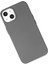 Newface iPhone 14 Plus Kılıf Nano Içi Kadife Silikon - Gri 3