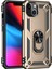 Newface iPhone 14 Kılıf Sofya Yüzüklü Silikon Kapak - Gold 1