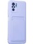 Newface Xiaomi Redmi Note 10S Kılıf Kelvin Kartvizitli Silikon - Lila 2