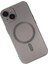 Newface iPhone 14 Plus Kılıf Moshi Lens Magneticsafe Silikon - Füme 3