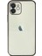 Newface iPhone 12 Kılıf Razer Lensli Silikon - Siyah 1