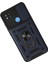 Newface Xiaomi Redmi 9c Kılıf Pars Lens Yüzüklü Silikon - Lacivert 3
