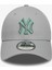 New York Yankees Team Outline 9forty Unisex Gri Şapka.- 2