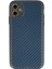 Newface iPhone 12 Kılıf Coco Karbon Silikon - Mavi 1