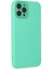 Newface iPhone 12 Pro Max Kılıf Lansman Glass Kapak - Turkuaz 3