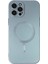 Newface iPhone 12 Pro Max Kılıf Moshi Lens Magneticsafe Silikon - Sierra Blue 1