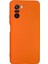 Newface Xiaomi Poco F3 Kılıf Nano Içi Kadife Silikon - Turuncu 1